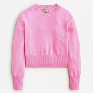 NWT J Crew cashmere Cropped Shrunken sweater women